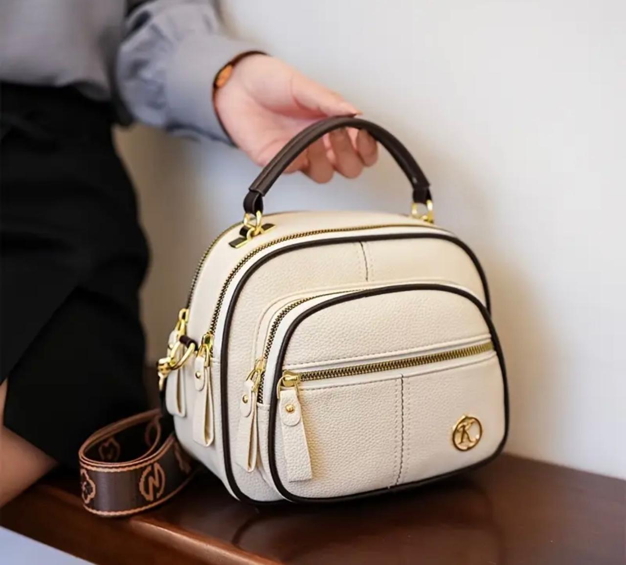 ¡Bolso Glam Elegancia - El bolso compacto, moderno y funcional!