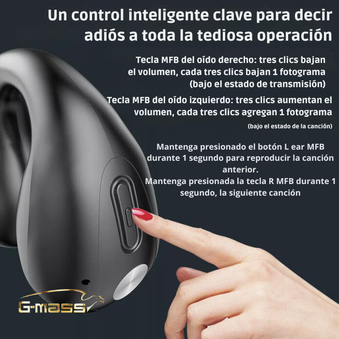 ¡LY6 SportClip – Auriculares Bluetooth TWS con Conducción Ósea!