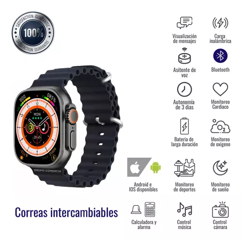 ¡Smartwatch Ultra 2 T10 - Tecnología y Estilo en tu Muñeca!