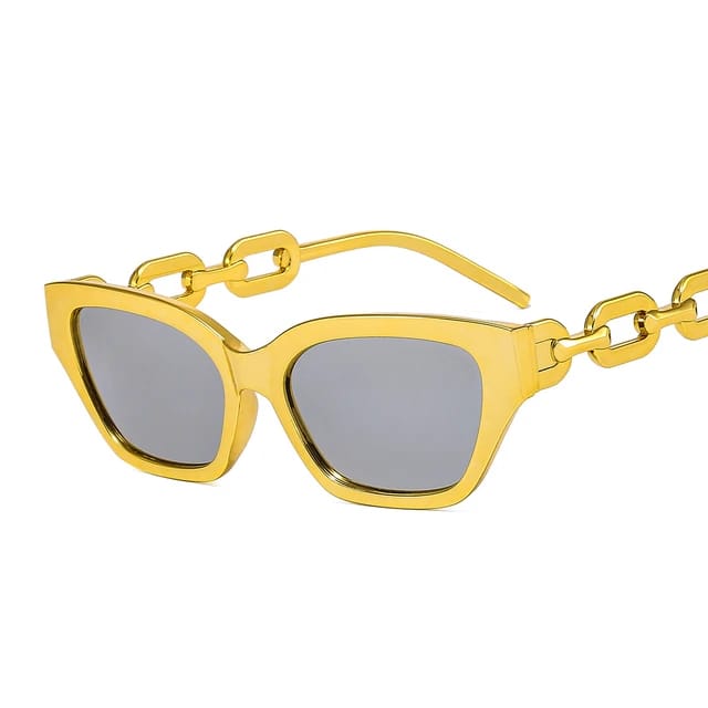 ¡Gafas de Sol Glamour Chain – Elegancia y Estilo Exclusivo!