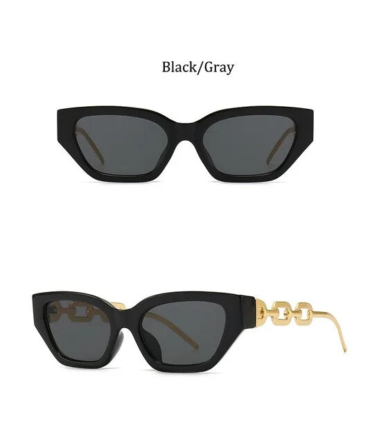 ¡Gafas de Sol Glamour Chain – Elegancia y Estilo Exclusivo!