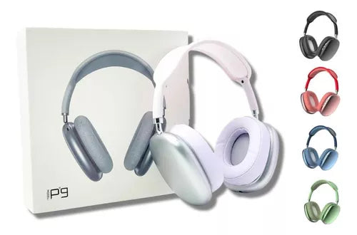 ¡P9 Diadema Bluetooth Inalámbricos – Audífonos con Cancelación de Ruido y Micrófono!