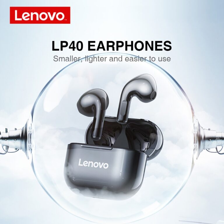 ¡Lenovo LP40 Pro: Sonido Premium, Diseño Compacto y Conexión Sin Límites!