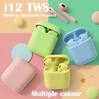 ¡ i12 TWS: Libertad, Estilo y Tecnología en tus Oídos!