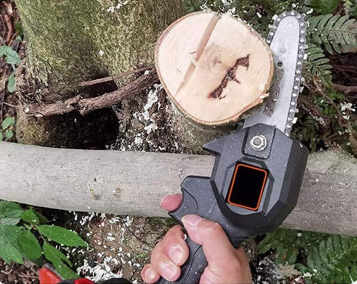 ¡Mini motosierra de cobre puro para cortes rápidos y precisos!